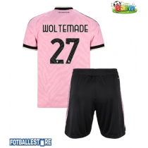 Juventus Nick Woltemade #27 Bortedraktsett Barn 2026-27 Kortermet (+ Korte bukser)